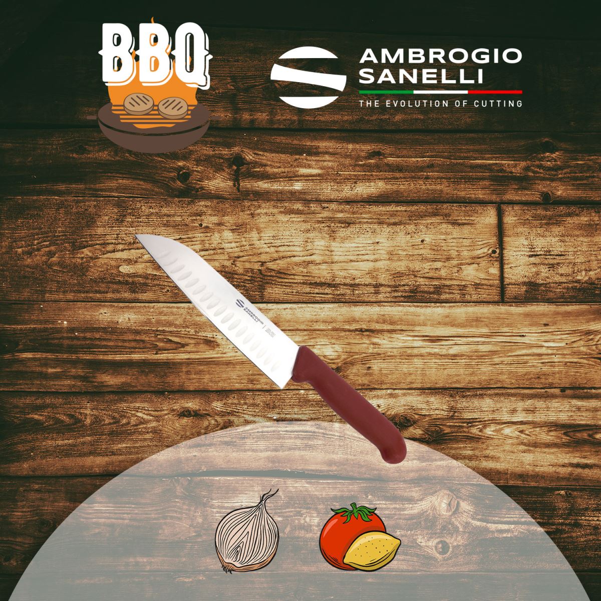 coltello santoku ambrogio sanelli