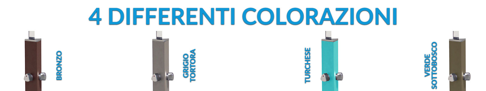 colorazioni colonnina showerpoint aquapoint