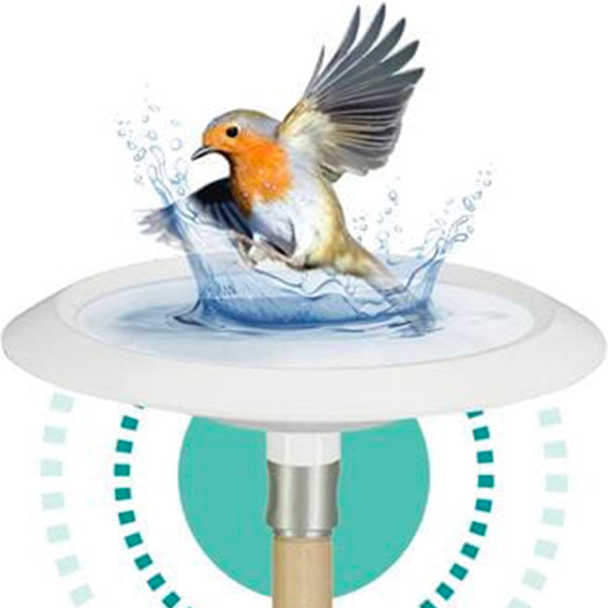 piscina per uccelli clickup gardena