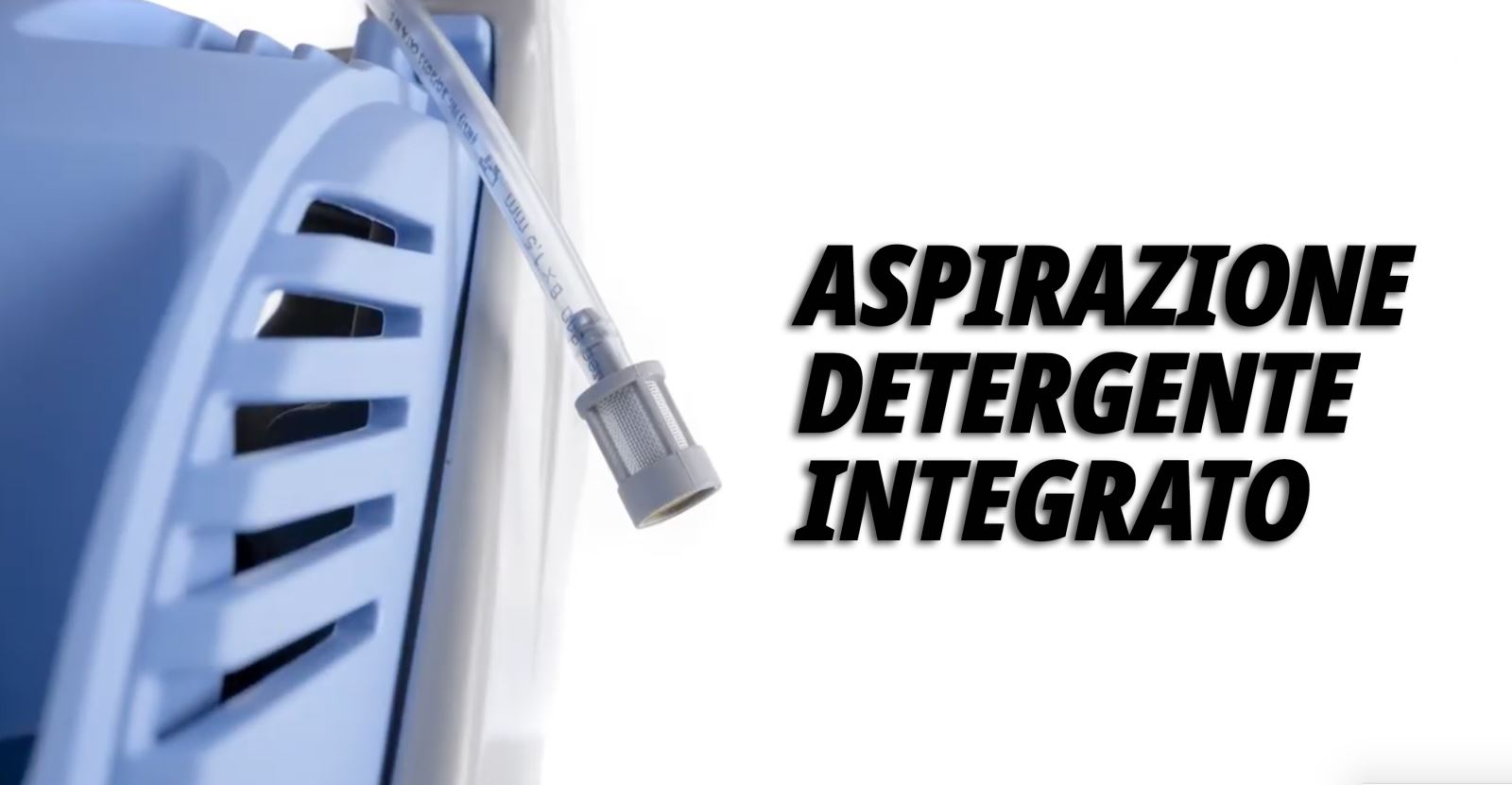 aspirazione detergente integrato