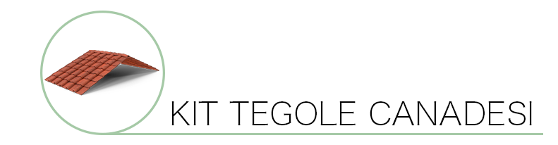 KIT TEGOLE CANADESI