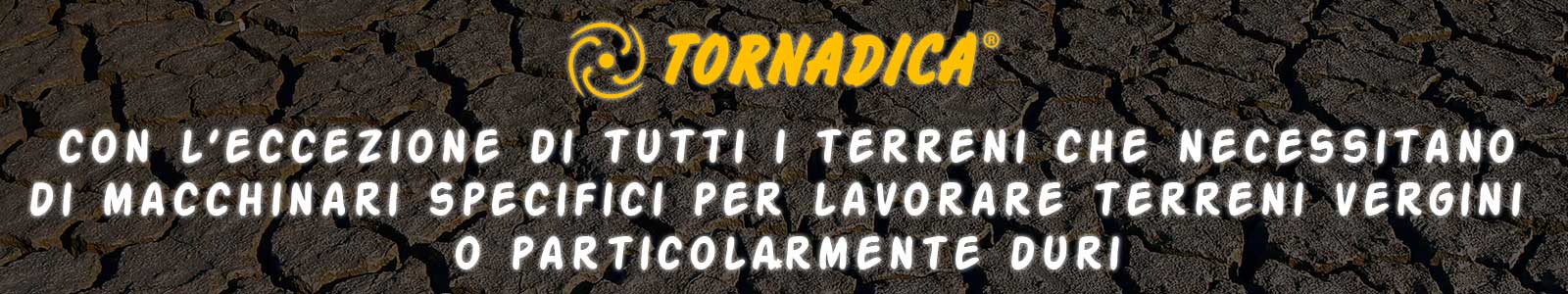 avvertenze e utilizzo attrezzature tornadica