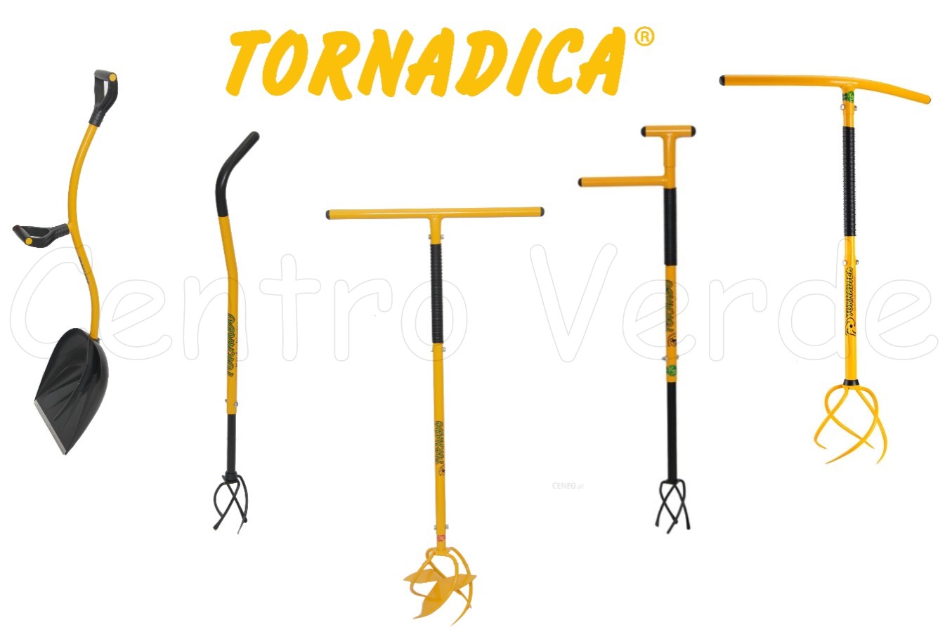 Coltivatore Sarchiatore manuale Culti-weeder mini Tornadica