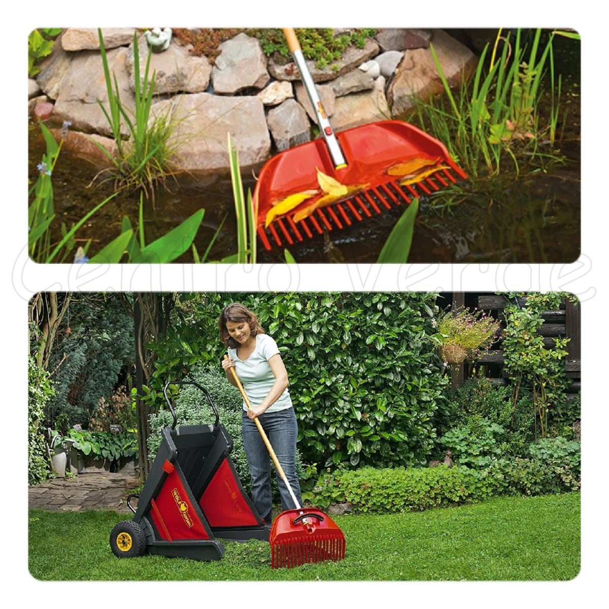 Rastrello DR-M 3 in 1 MULTI - STAR? Wolf - Garten con 50 cm di larghezza lavoro