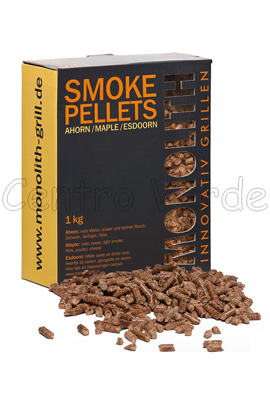 Pellet di legna aroma Acero Monolith per affumicare e aromatizzare