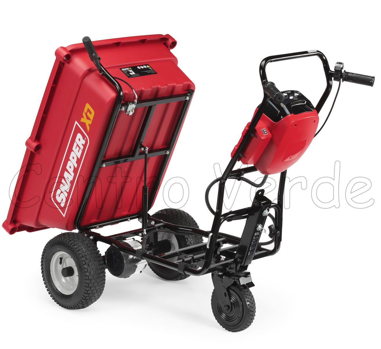 Carriola a batteria 82 V Snapper da 100 Kg con Batteria e Carica ESCLUSI