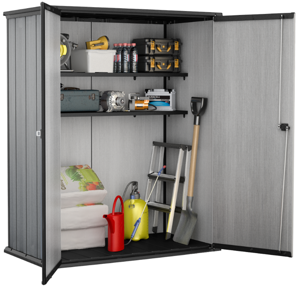 Box porta attrezzi in Duotech High Store+ Misure: 140x73.6x170.4 cm