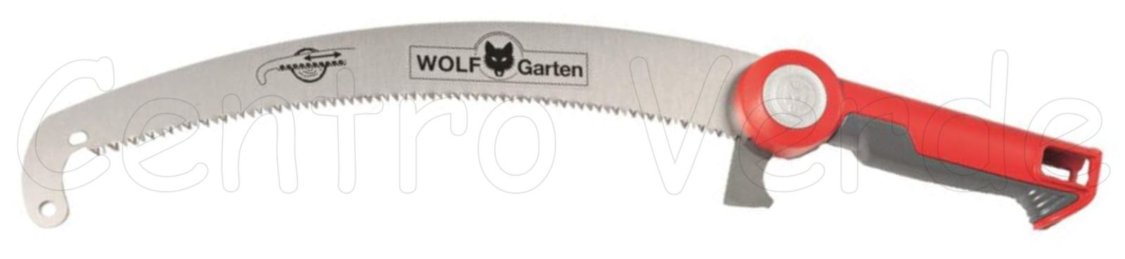 KIT Potatura Wolf, con: Svettatoio RC-M+Asta  ZM-V 3+Segaccio Cut Saw PRO 370 