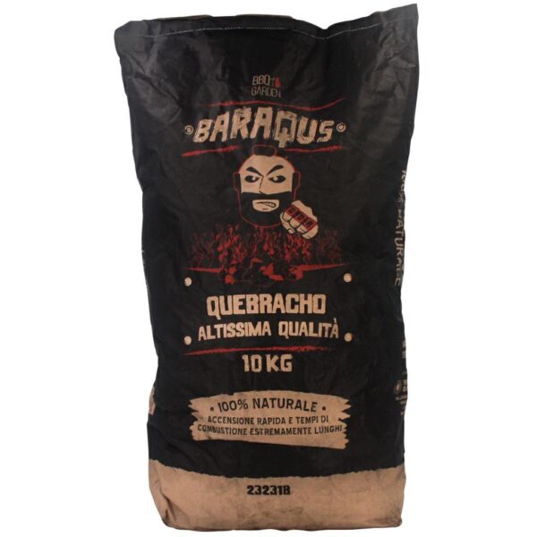 Carbone Baraqus 100% Quebracho di altissima qualit? 10 Kg