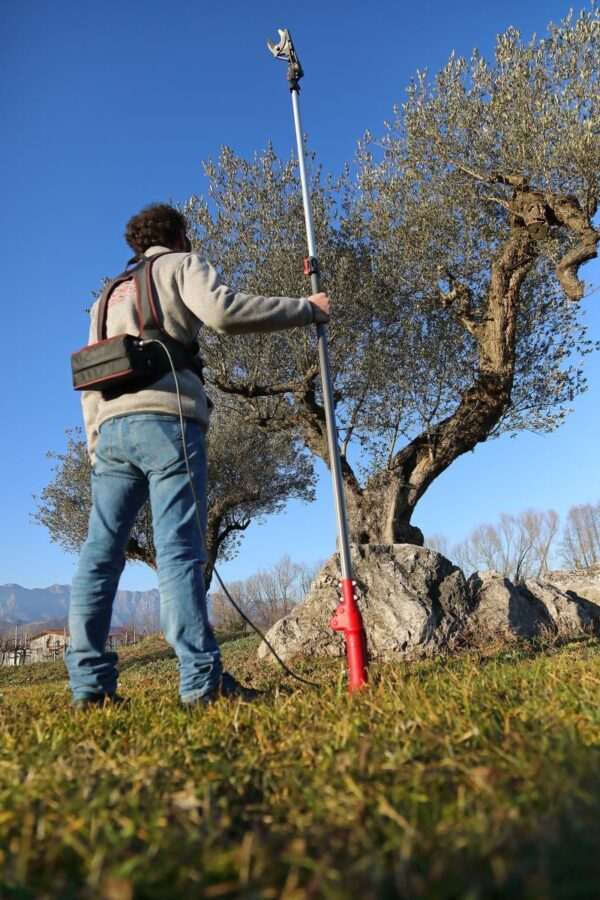 Svettatoio a Batteria Telescopico Orientabile Taglio ?35mm Archman Helium+ 292cm - immagine 6