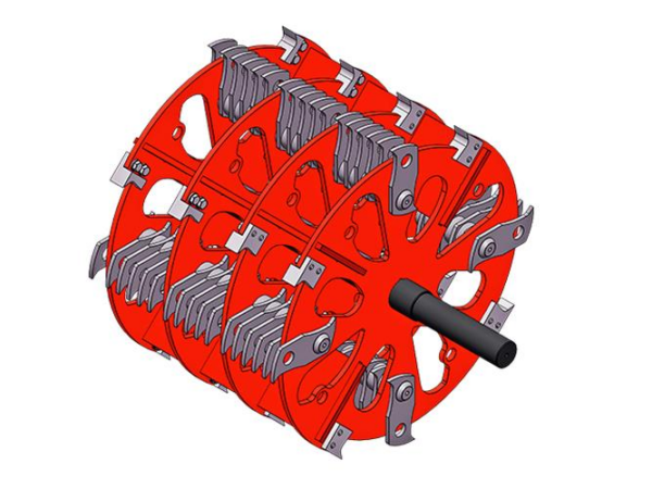 Biotrituratore R335BK38ON-M benzina Kohler ECH980 hp38 con carrello stradale - immagine 2