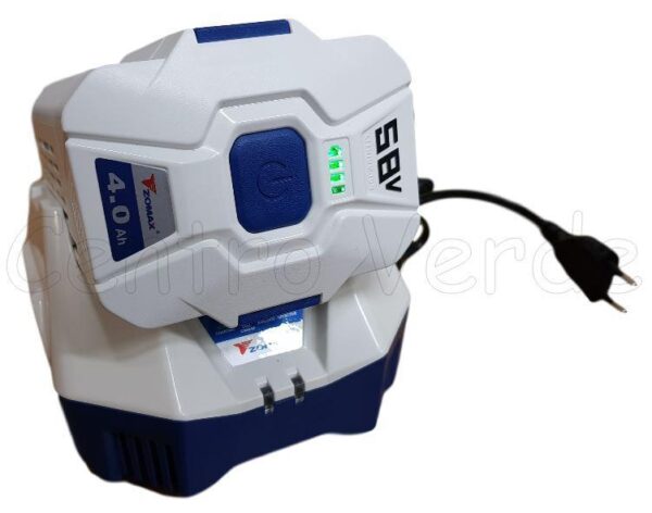 Motosega da Potatura ZOMAX ZMDC 502 Carvin Batteria 4 A da 58 V e Carica INCLUSI - immagine 11