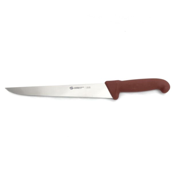 Coltello da affettatura carne a punta laterale 25 cm Ambrogio Sanelli