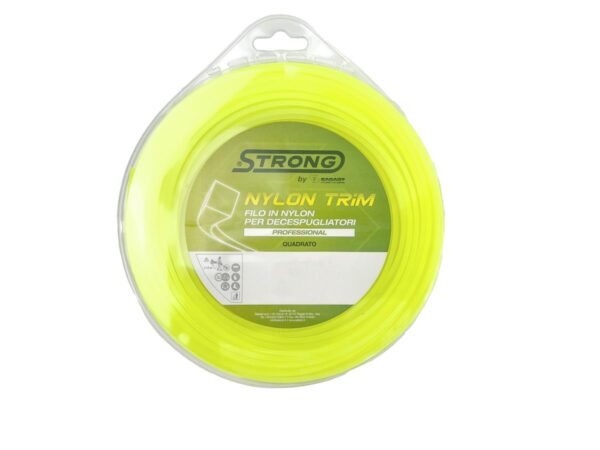 Scatola Filo Strong Professionale in Nylon Sezione Quadra