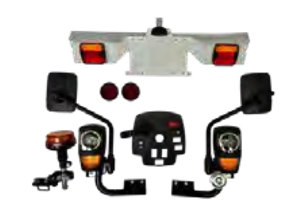 Kit illuminazione stradale per trattorino FD500 Grillo