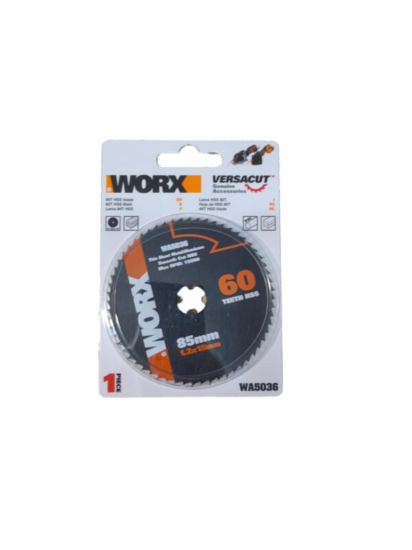 Disco WA5036 per sega circolare VersaCut di Worx