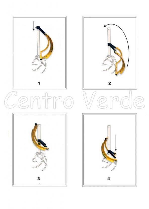 Leva per Coltivatore Manuale Tornadica - immagine 2