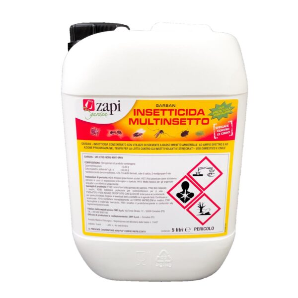 Garban Insetticida Concentrato Zapi Da 5 Lt