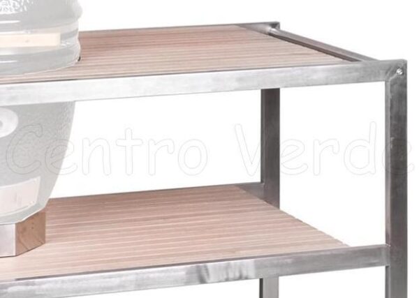 Tavolo In Legno Teak Per Barbecue Classic Monolith - immagine 2