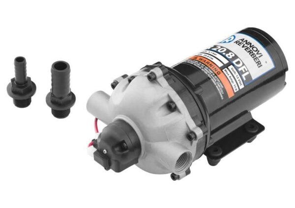 Elettropompa 12 Volt Annovi Reverberi  Ar 20.8 DFL portata 20.8l/m e 4 Bar