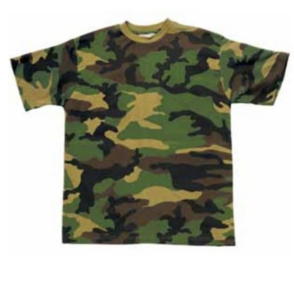 T-shirt Camo/mimetica R342405