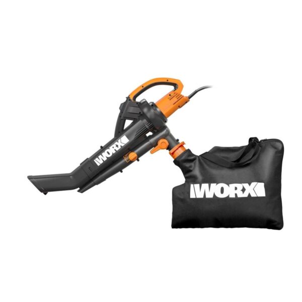 Soffiatore Aspiratore Trituratore Elettrico 3000W Worx WG505E