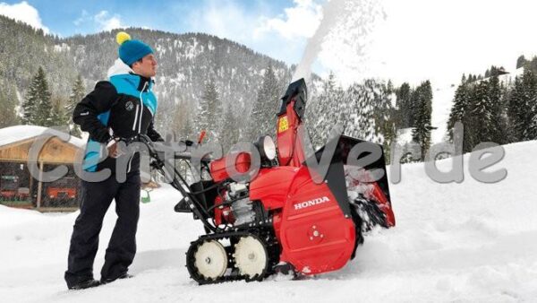 Spazzaneve Honda HSS760AET Doppio stadio cingolato da 60,5cm - 42 Tonnellate/h - immagine 7