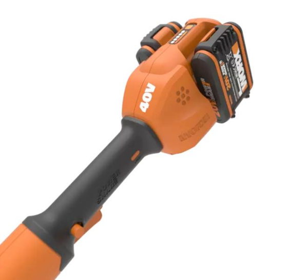 Trimmer a batteria 40V Worx WG183E con 2 batteria 2Ah e Caricatore - immagine 4